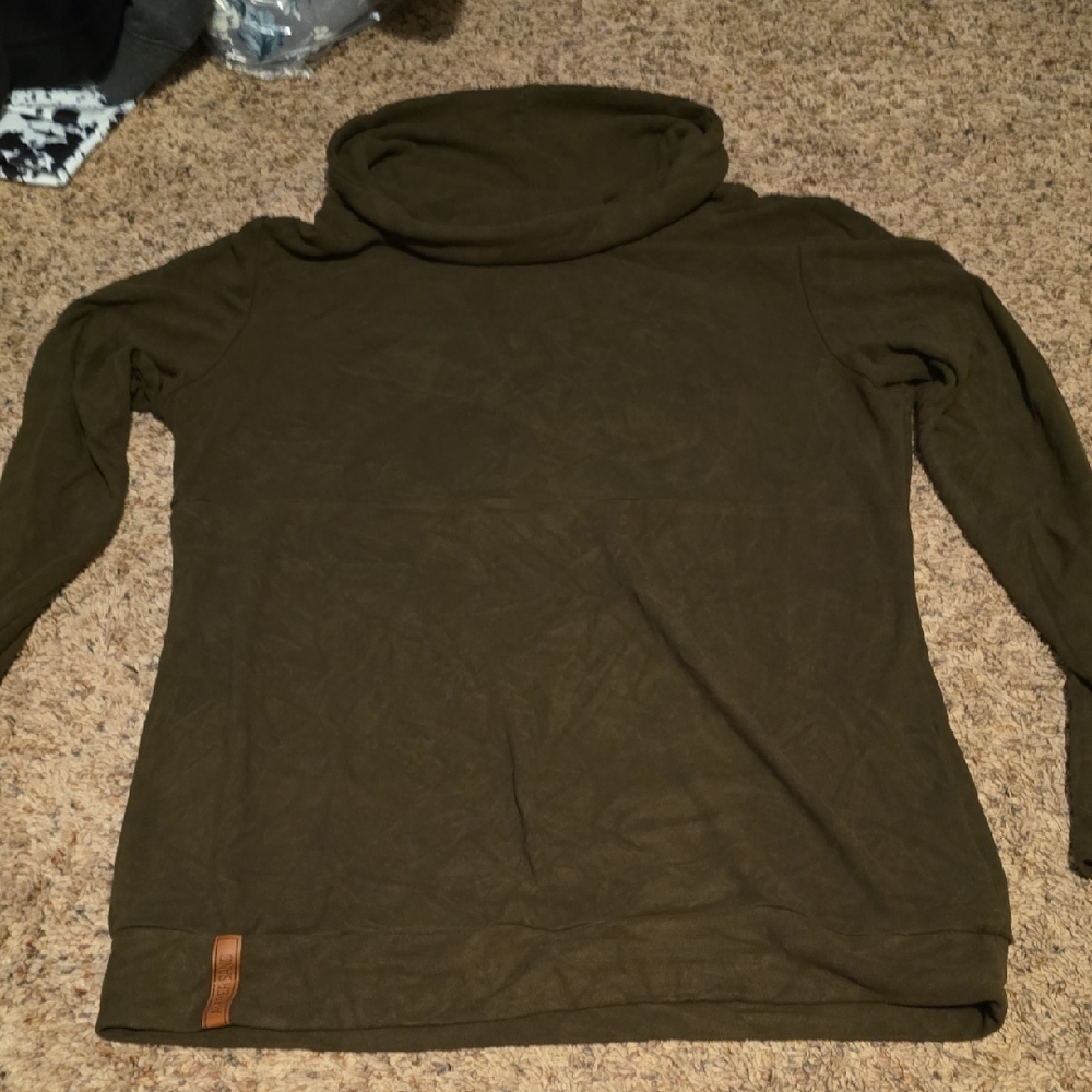 Olive Green Hoodie